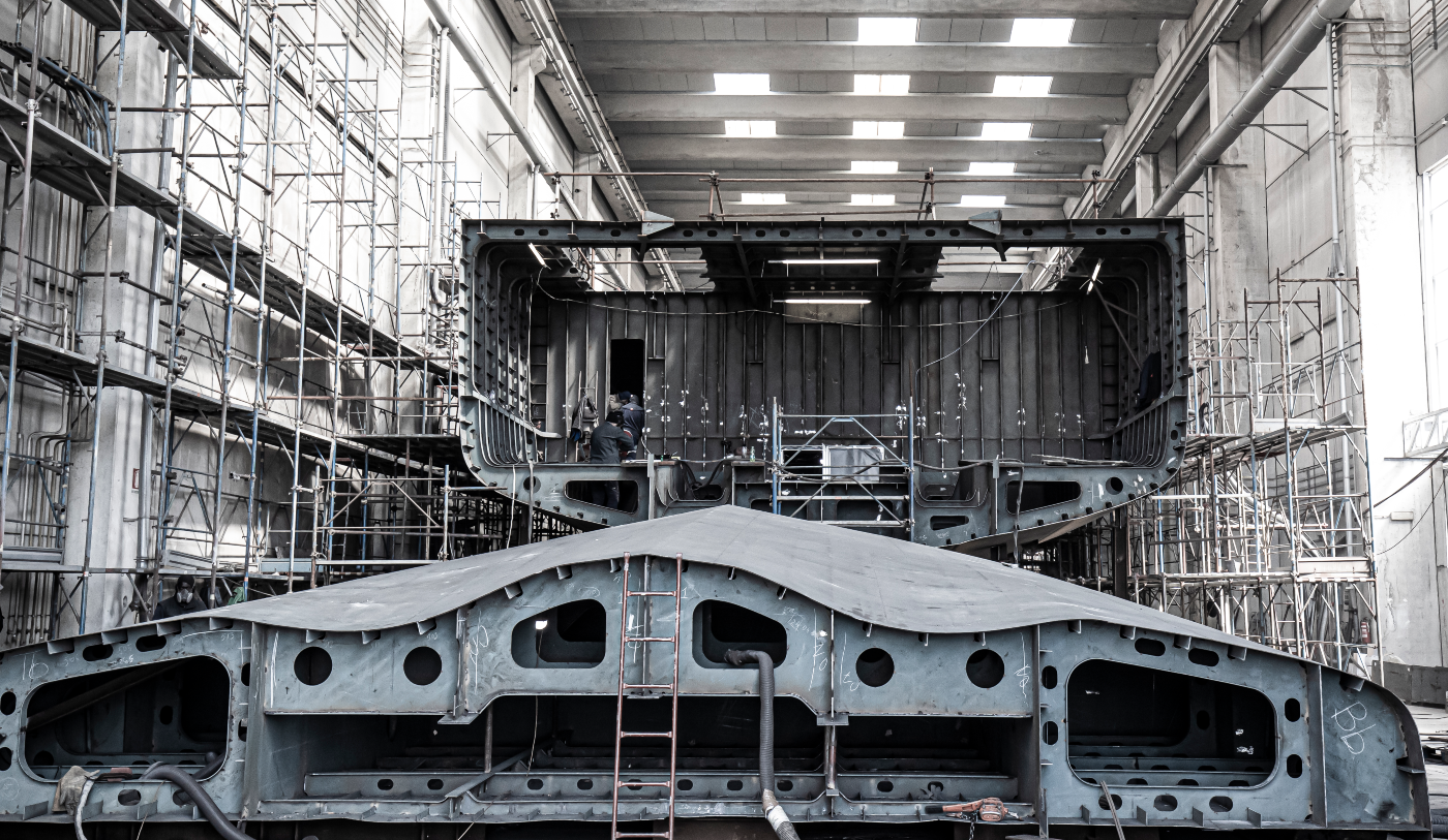 FB283- hull construction